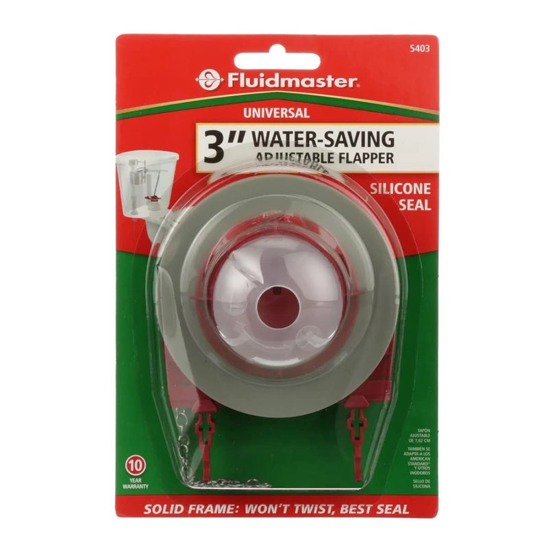 Fluidmaster 5403 3-Inch Water Saving Long Life Toilet Flapper - Image 3